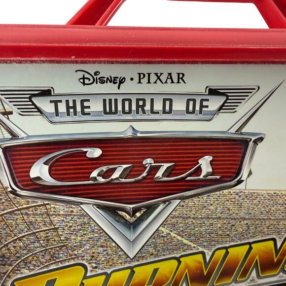 Disney Pixar The World of Cars Burning Up the Track!  50 Car Carrying Case - Picture 2 of 8